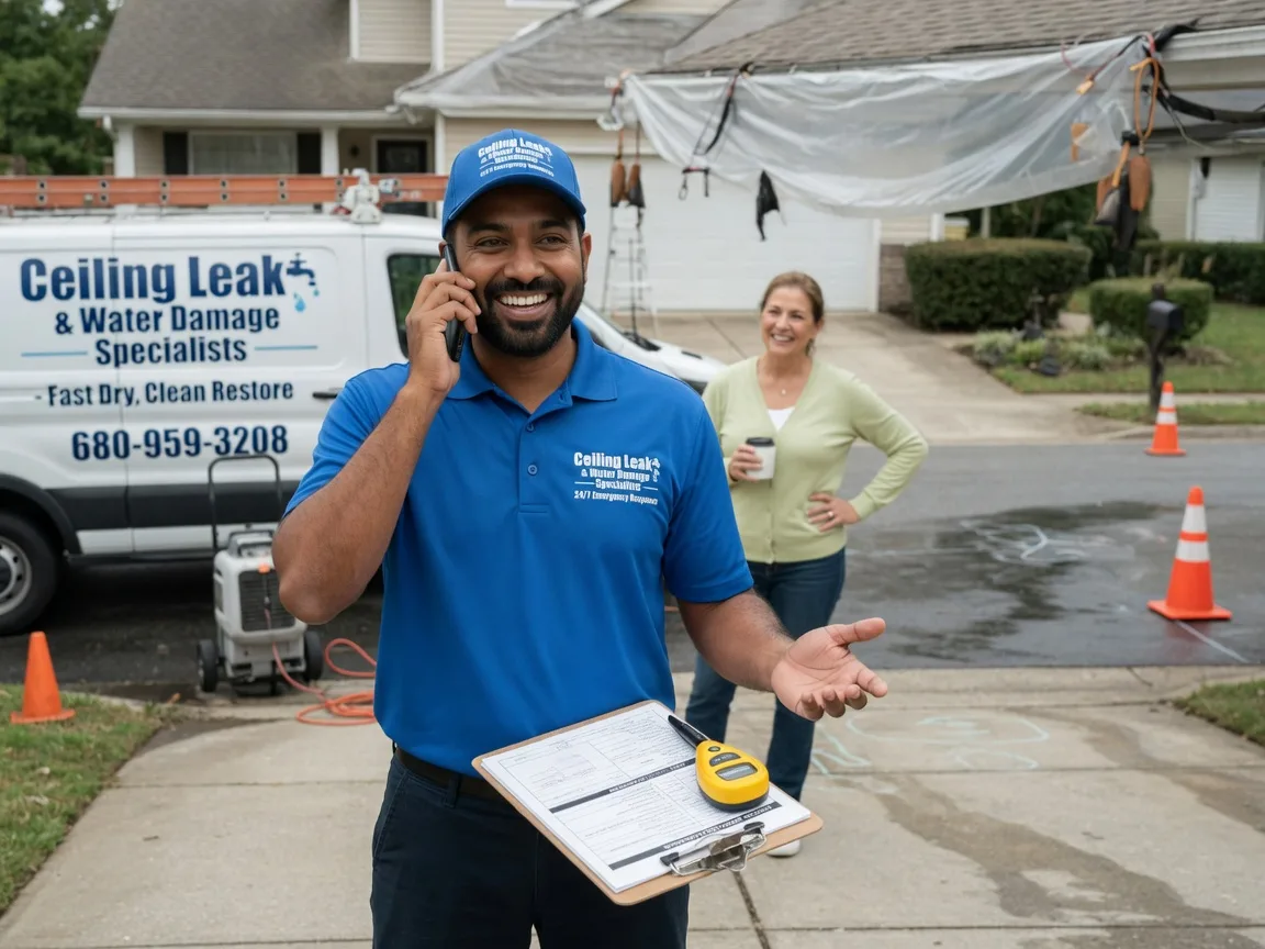 Ceiling Leak Cleanup Taylorstown, PA FAQs